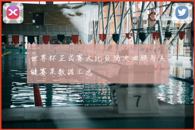 世界杯正式赛大比分场次回顾与关键赛果数据汇总