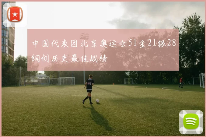 中国代表团北京奥运会51金21银28铜创历史最佳战绩